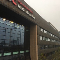 AMSTERDAM ROC Gebouw anti Leisteen val netten tegen vallende leistenen Kusters Steenslagnetten